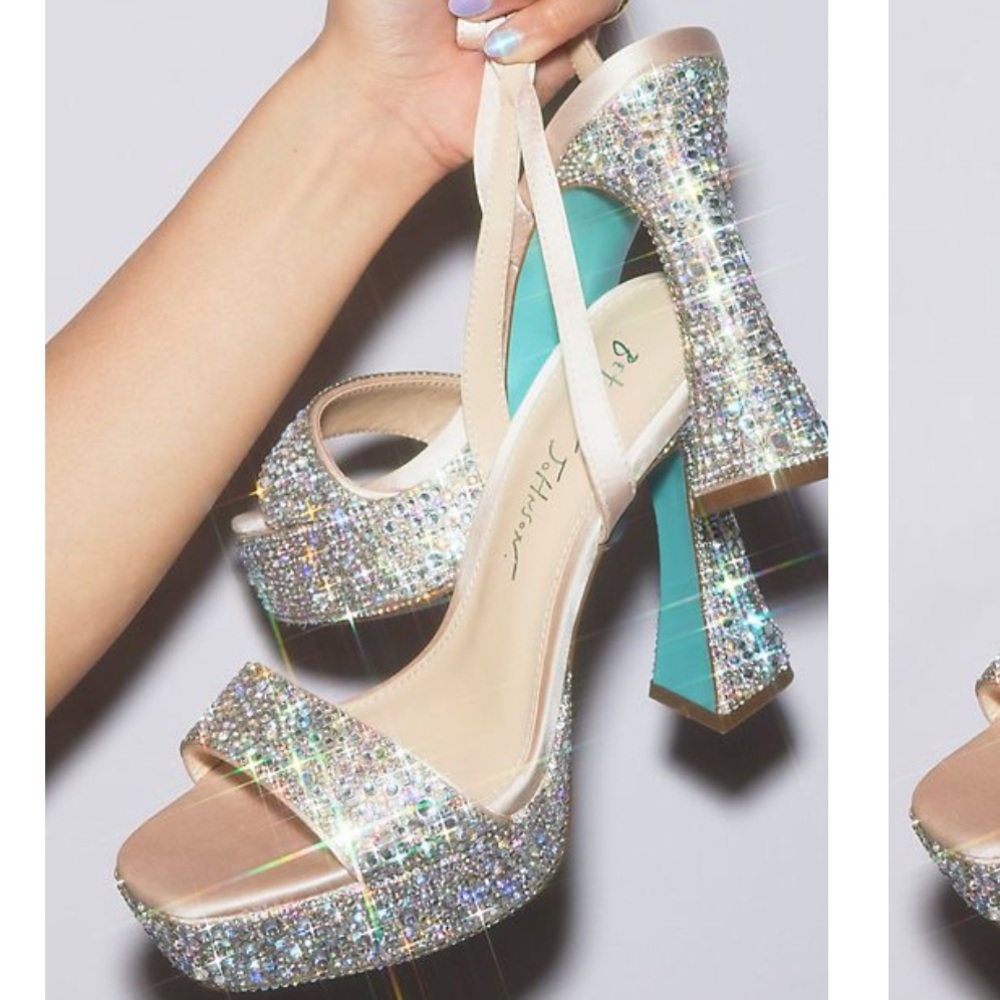 betsy’s johnson heels pumps wedding
